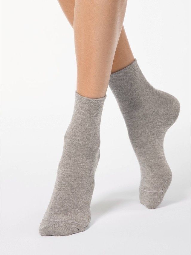 Women's socks CONTE ELEGANT COMFORT, s.23, 000 grey-beige - 1
