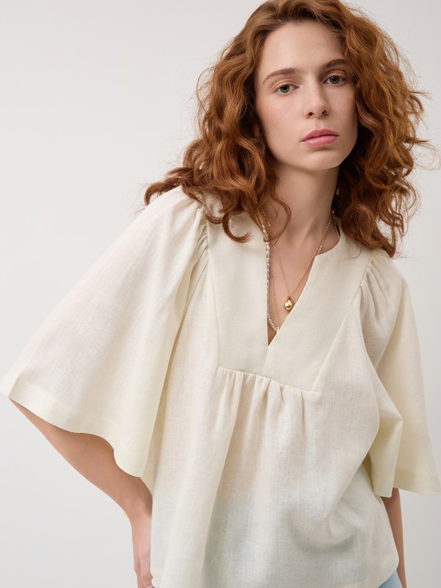 Women's blouse CONTE LBL 3483, s.170-84-90, ecru - 3