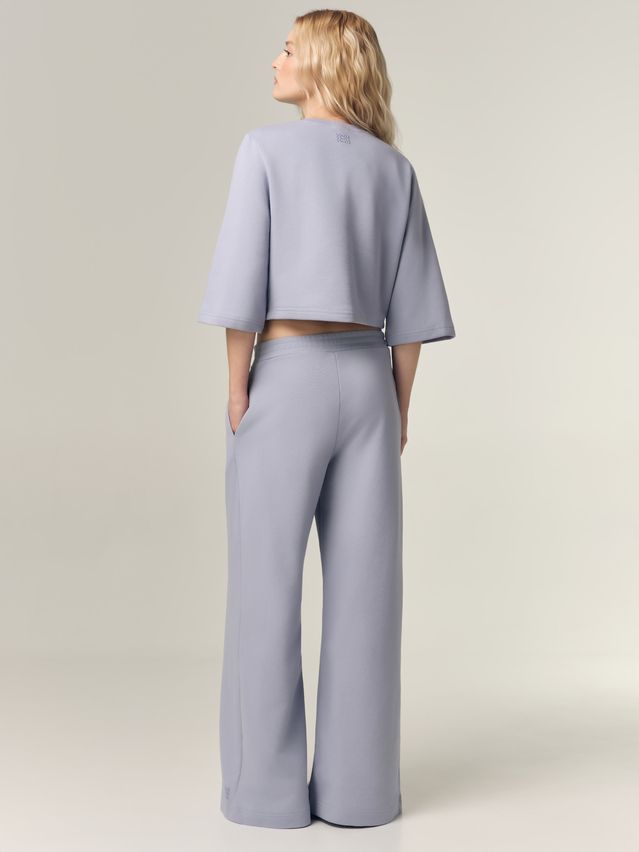 Women's polo neck shirt CONTE LD 3386, s.170-88, denim blue - 2