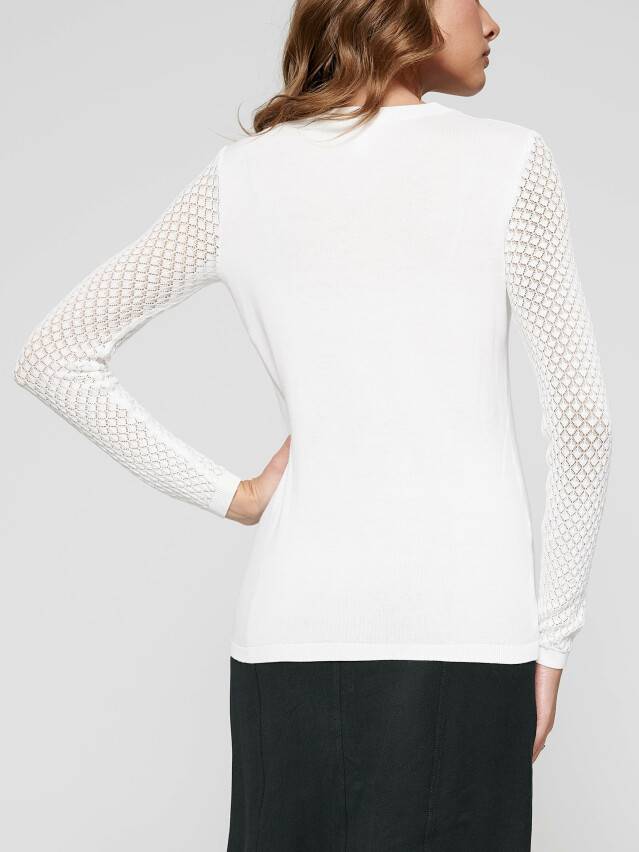 Women's pullover LDK 090, s. 170-84, off-white - 3