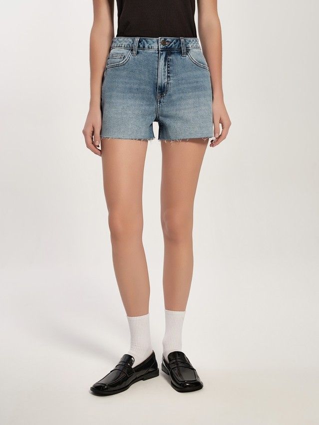 Denim shorts CONTE ELEGANT CON-755, s.170-90, light blue - 3
