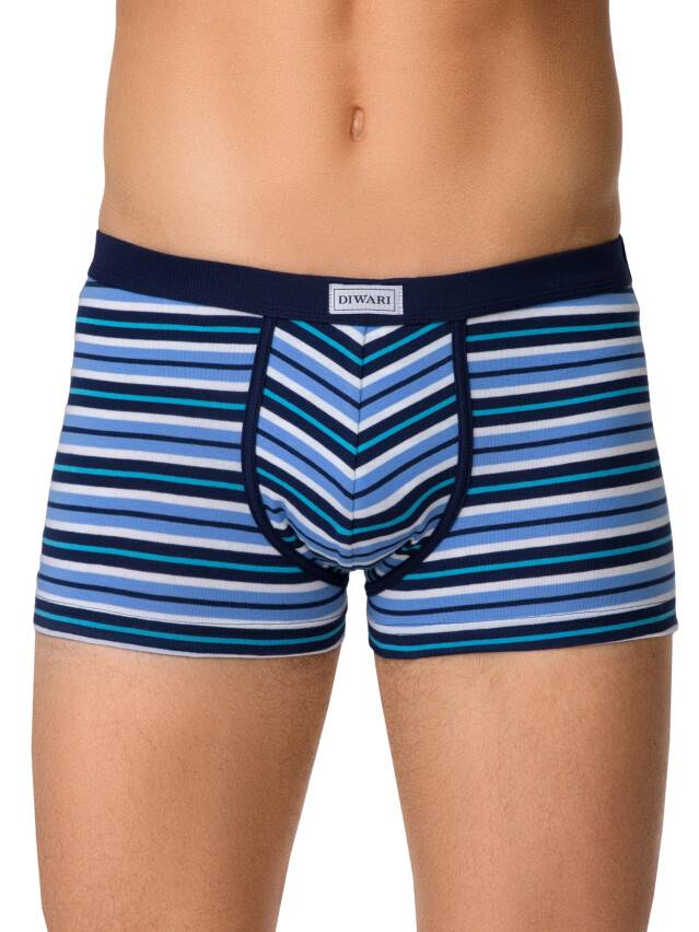 Men's underpants DiWaRi BAND SHORTS 358, s.102,106/XL, black-blue - 1