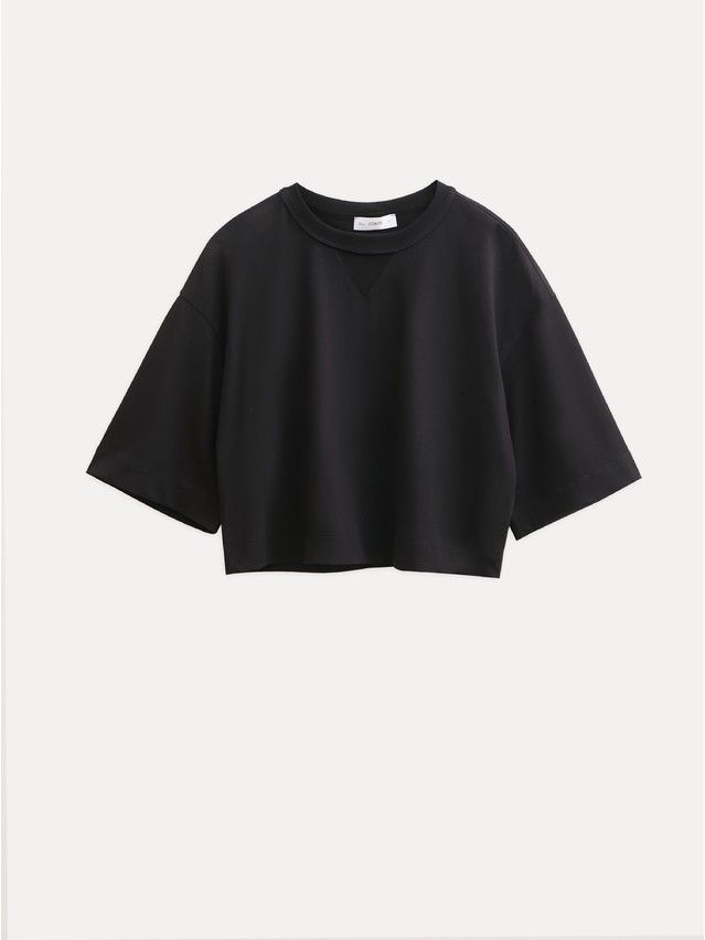 Women's polo neck shirt CONTE ELEGANT LD 3084, s.170-92, black - 1