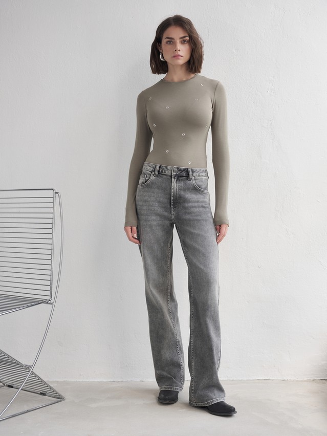 Women's bodysuit CONTE LBD 3288, s.170-84-90, khaki - 5