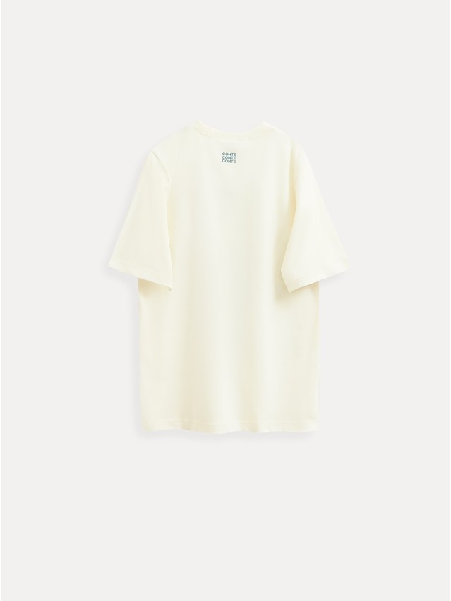 Women's polo neck shirt CONTE ELEGANT LD 3036, s.170-92, milk-dessert - 6