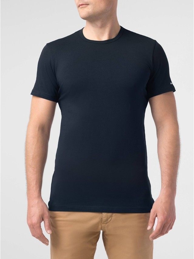 Men's pullover DiWaRi BASIC MF 744, s.170,176-100, dark navy - 2