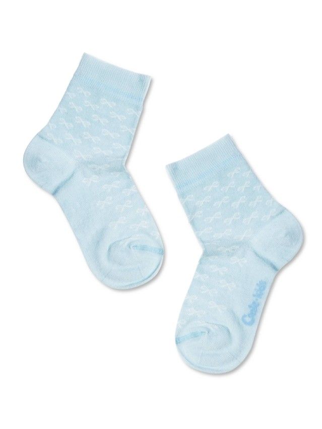 Children's socks CONTE-KIDS CLASS, s.21-23, 611 pale turquoise - 6
