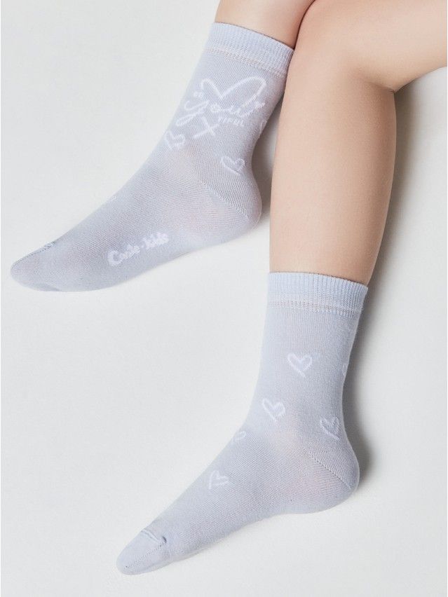 Children's socks CONTE-KIDS TIP-TOP, s.16, 958 pale violet - 1