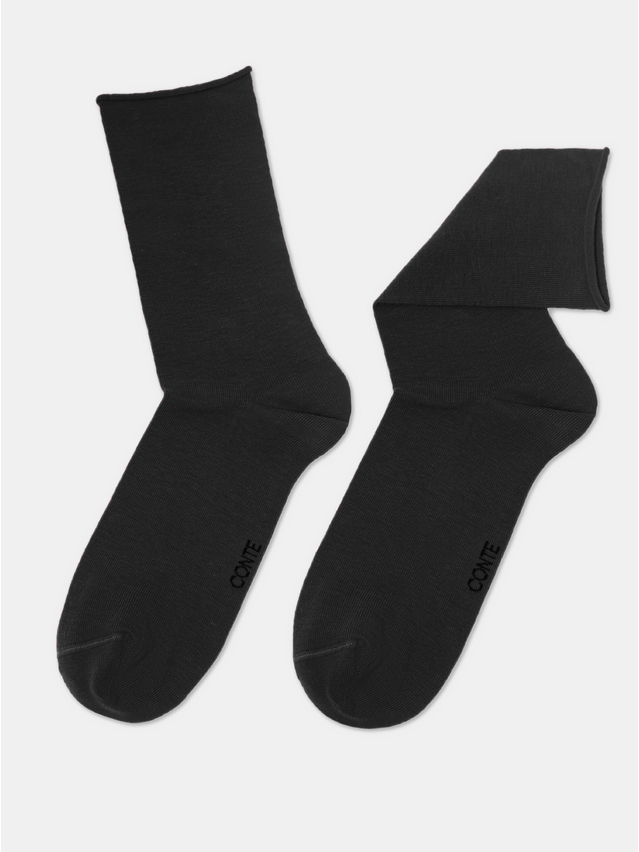 Women's socks CONTE ELEGANT COLOURS, s.23-25, 000 graphite - 3