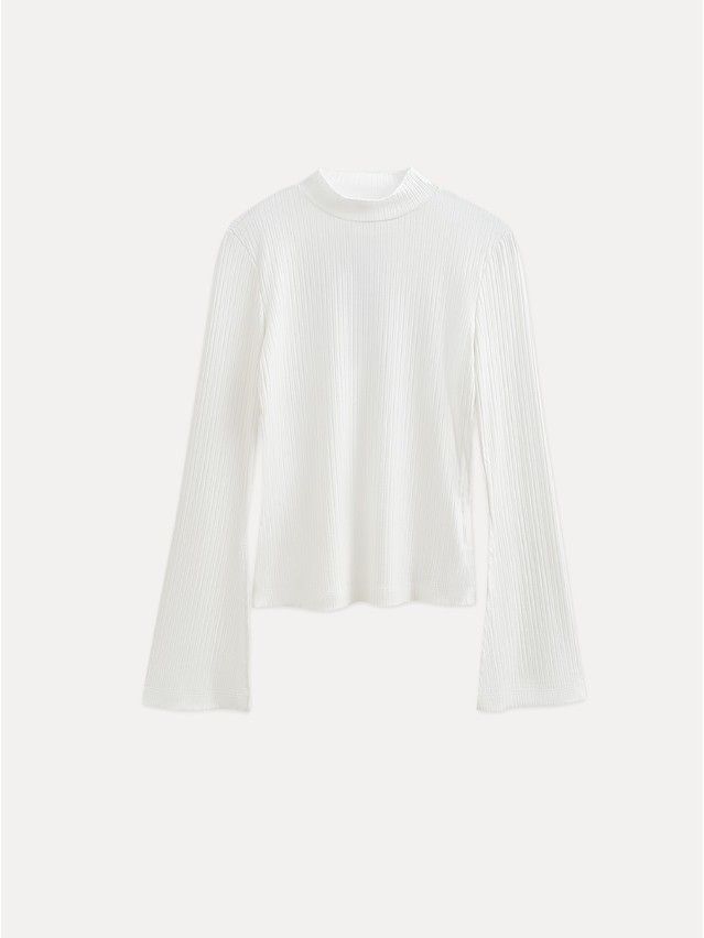 Women's polo neck shirt CONTE LD 3241, s.170-84, white - 6