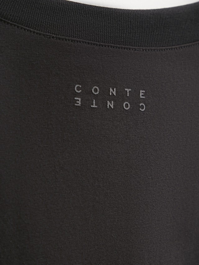 Women's polo neck shirt CONTE ELEGANT LD 3207, s.170-84, black - 8