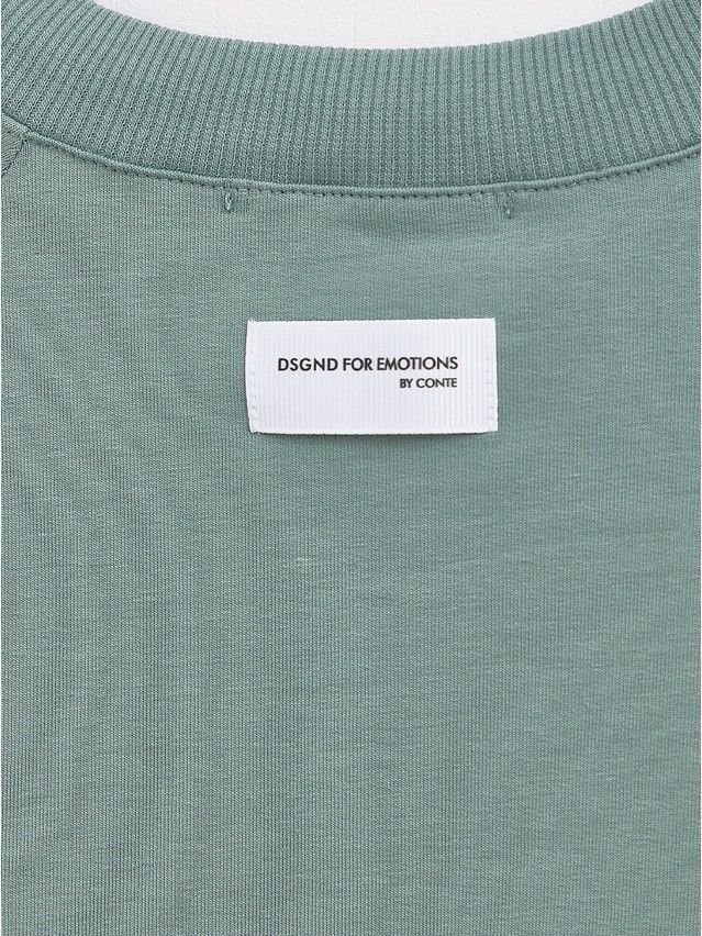 Women's polo neck shirt CONTE ELEGANT LD 1632, s.170-92, green - 8