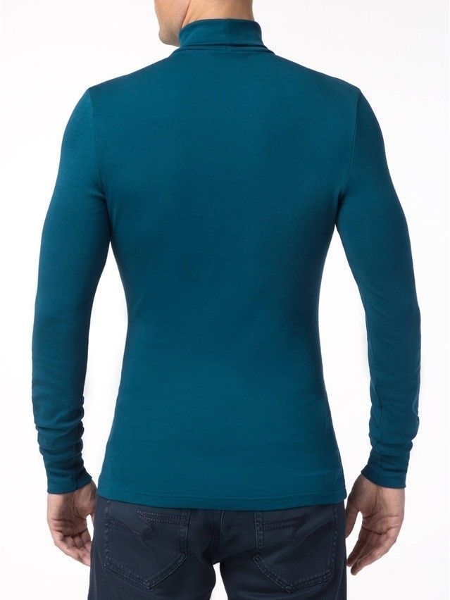 Men's polo neck shirt DiWaRi MD 816, s.170,176-100, deep sea green - 2