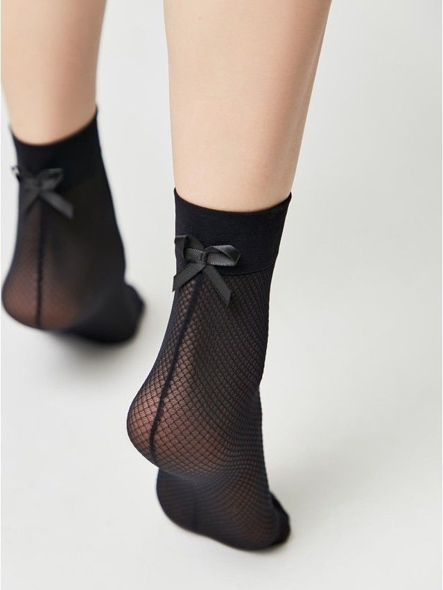 Women's socks CONTE ELEGANT FANTASY, s.23-25, nero - 4
