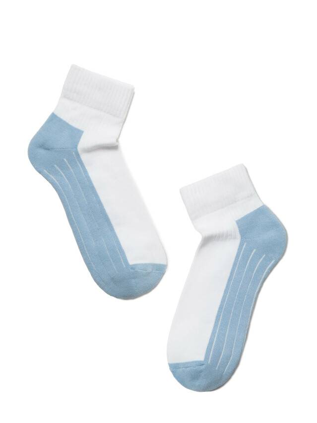 Women's socks CONTE ELEGANT ACTIVE, s.23, 026 white-blue - 2