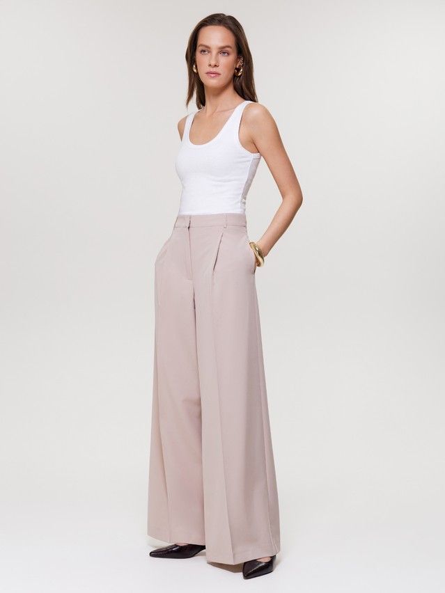 Women's trousers CONTE LBK 3401, s.170-88-94, beige - 3