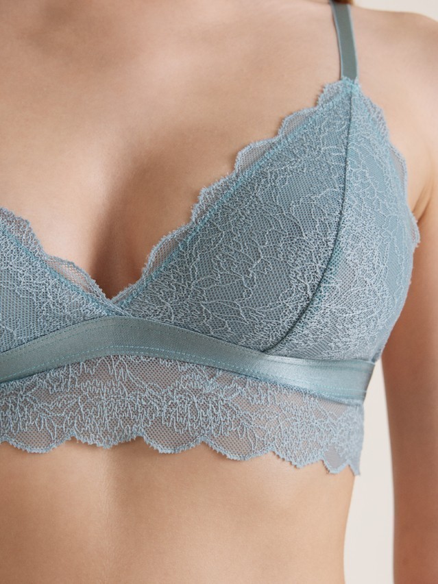 Women's bustier CONTE ELEGANT FLOWER LINE LBE 3176, s.170-84, aqua sky - 2