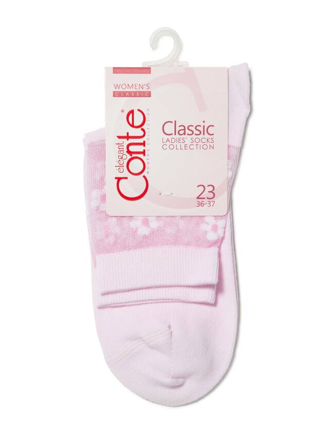 Women's socks CONTE ELEGANT CLASSIC, s.23, 084 light pink - 3