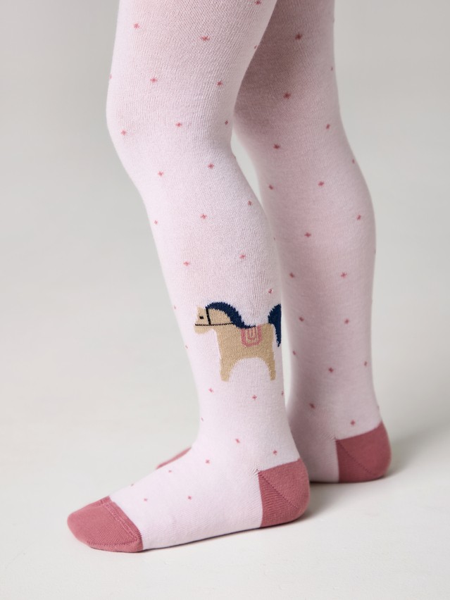 Children's tights CONTE-KIDS TIP-TOP, s.104-110 (16),714 light pink - 2
