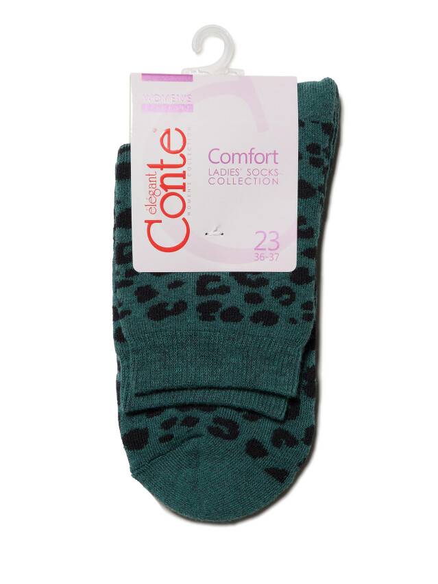 Women's socks CONTE ELEGANT COMFORT, s.23, 118 dark turquoise - 3