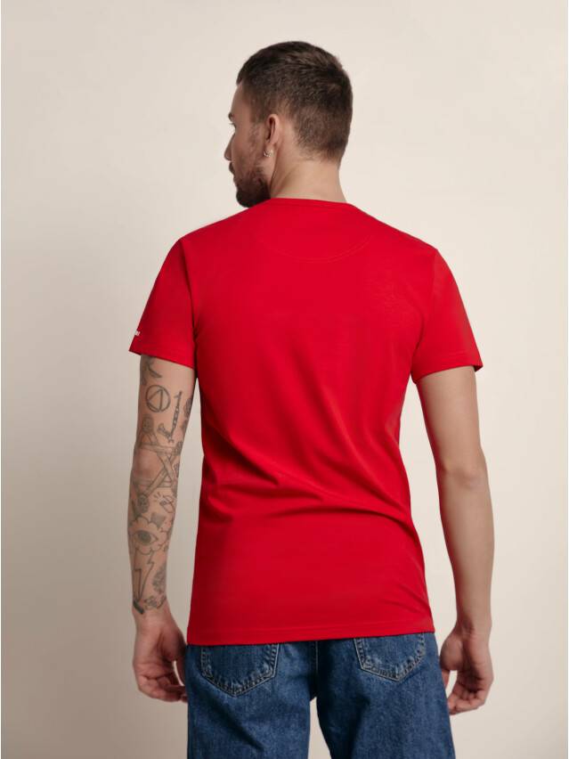 Men's pullover DiWaRi BASIC MF 744, s.170,176-100, red - 3