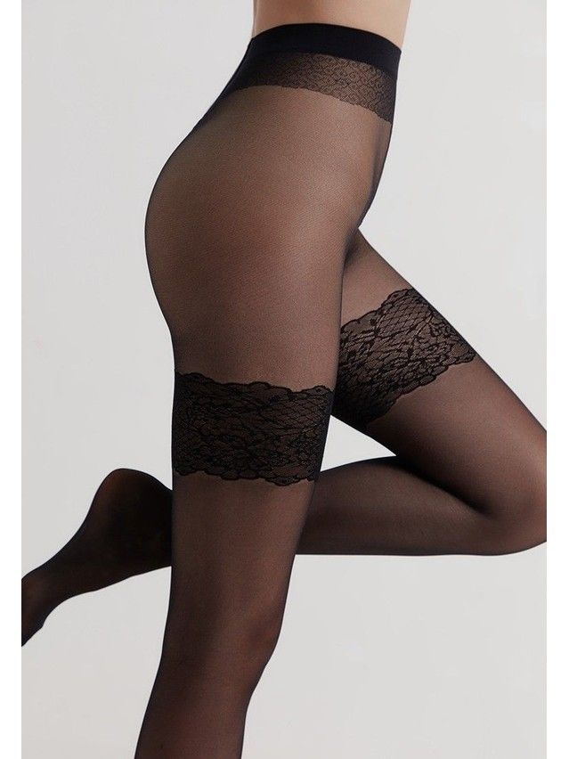 Women's tights CONTE ELEGANT PLAISIR, s.2, nero - 3