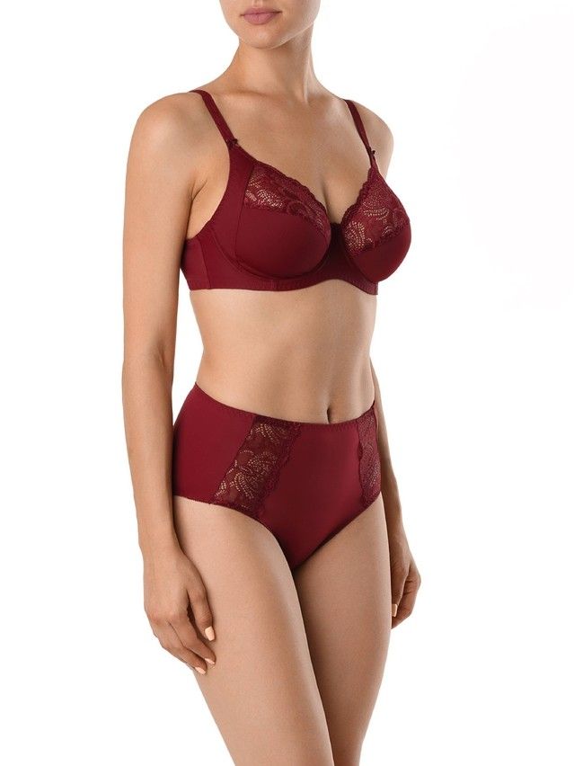 Bra CONTE ELEGANT CITY STYLE RB0008, s.85C, wine-coloured - 3