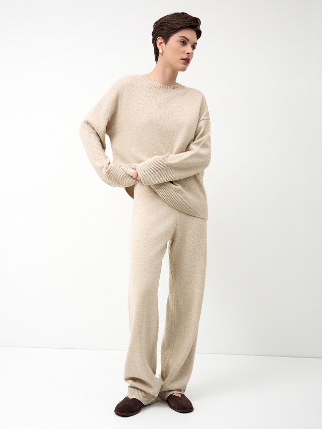 Women's pullover CONTE ELEGANT LDK24130, s.170-84, beige - 7