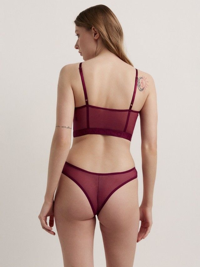 Women's bustier CONTE ELEGANT LOVE&MESH LBE 2564, s.170-84, marsala - 2