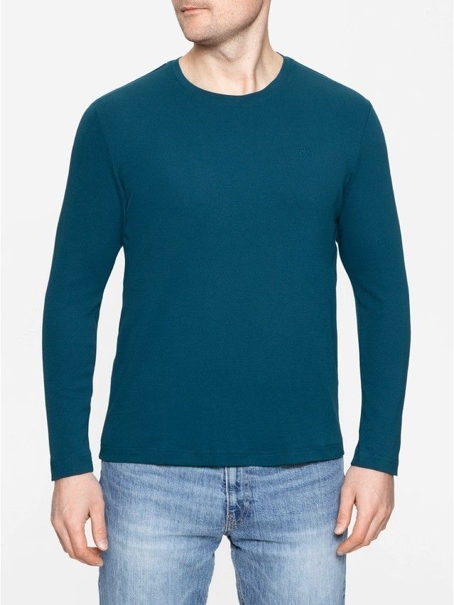 Men's polo neck shirt DiWaRi MD 695, s.170,176-100, greenness of the sea - 2