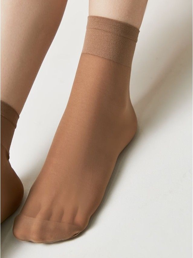 Women's socks CONTE ELEGANT TENSION SOFT 40 (1 pair),s.23-25, bronz - 3