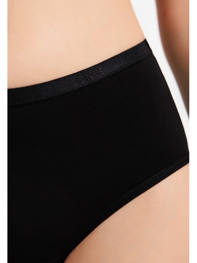 Women's panties CONTE ELEGANT COMFORT COTTON LB 5573, s.94, black - 5