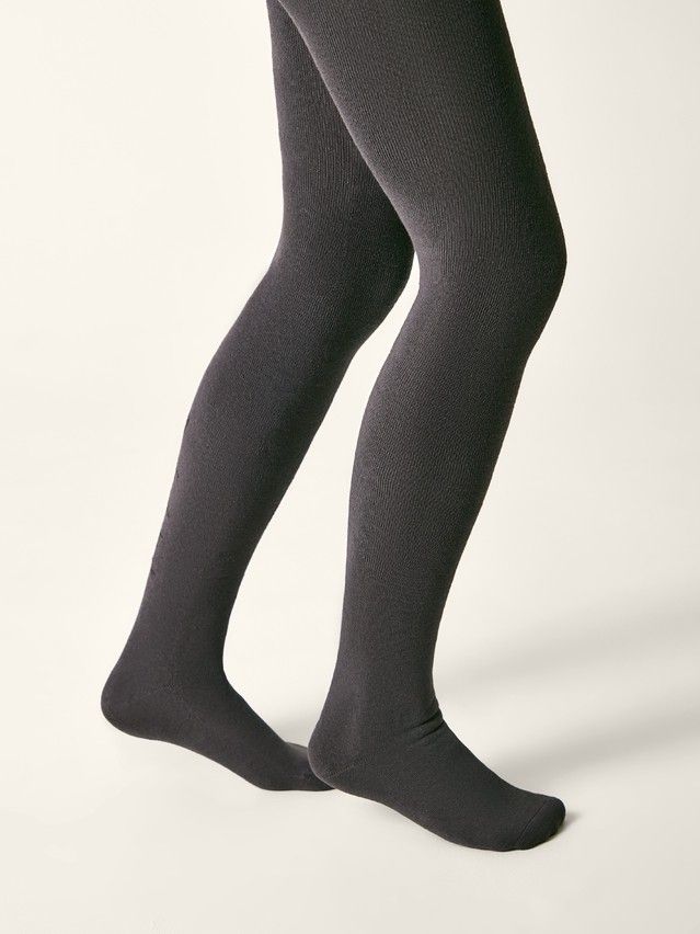 Children's tights CONTE-KIDS SOF-TIKI, s.140-146 (22),700 dark grey - 3