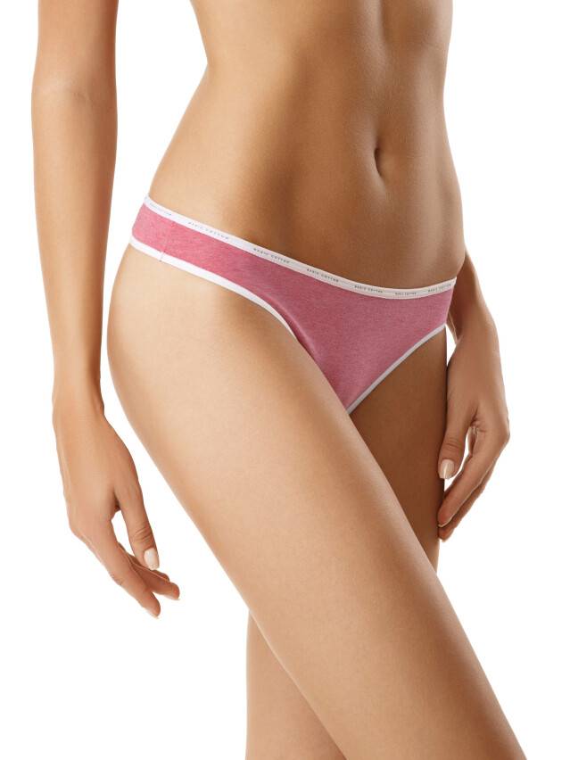 Women's panties CONTE ELEGANT BASIC LST 643, s.102/XL, pink melange - 1
