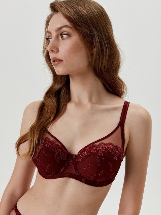 Bra CONTE ELEGANT RENDEZVOUS RB5130, s.70D, wine-coloured - 4