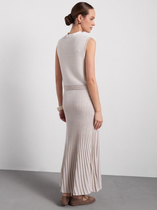 Women's vest CONTE ELEGANT LDK2563, s.170-84, beige - 2