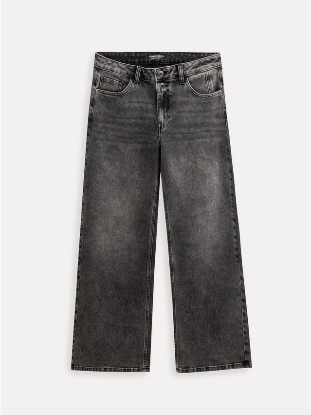 Women's jeans CONTE CON-964, s.164-90, black tint - 10