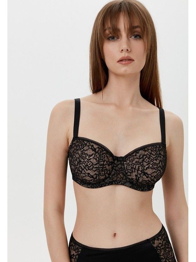 Bra CONTE ELEGANT LYRIQUE RB6073, s.75C, black - 2