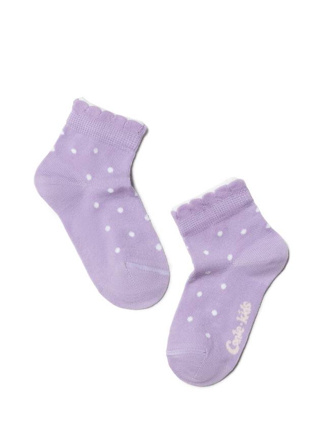 Children's socks CONTE-KIDS TIP-TOP (2 pairs),s.18-20, 705 white-lilac - 3
