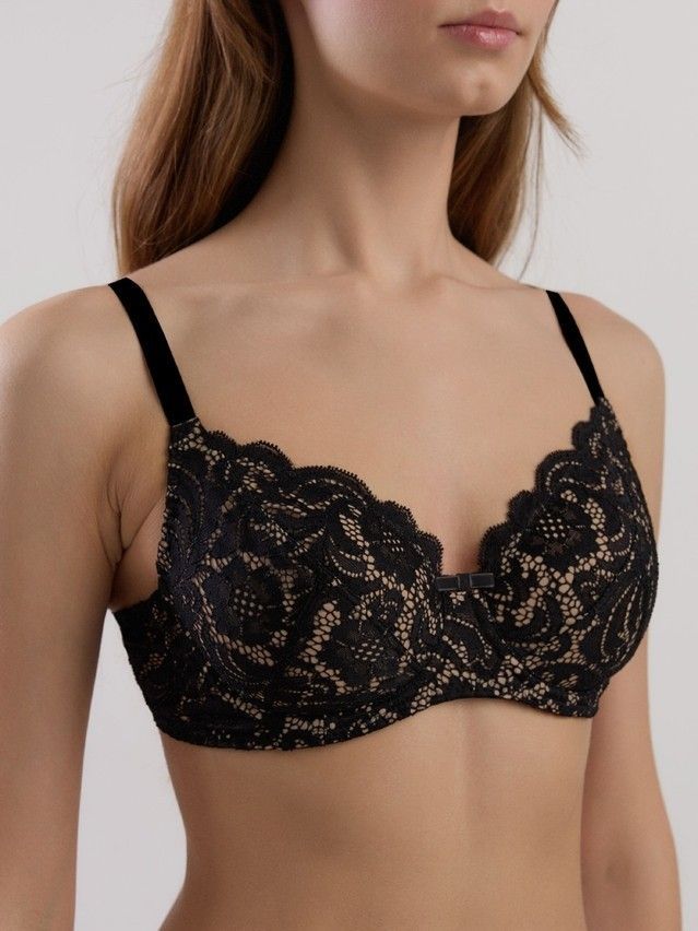 Bra CONTE ELEGANT LEO TB6135, s.70D, black - 1