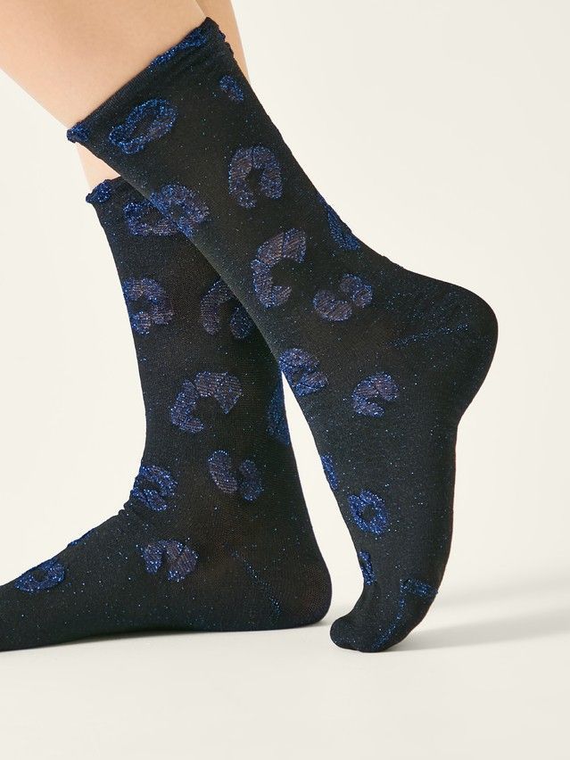 Women's socks CONTE ELEGANT CLASSIC, s.25-27, 688 navy - 2