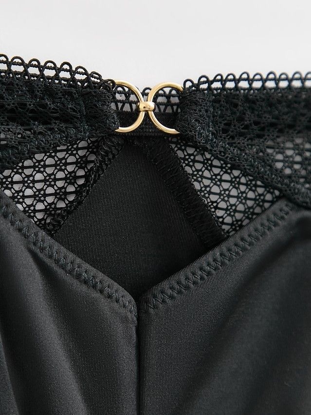 Women's panties CONTE INFINITY LBR 3350, s.90, black - 5