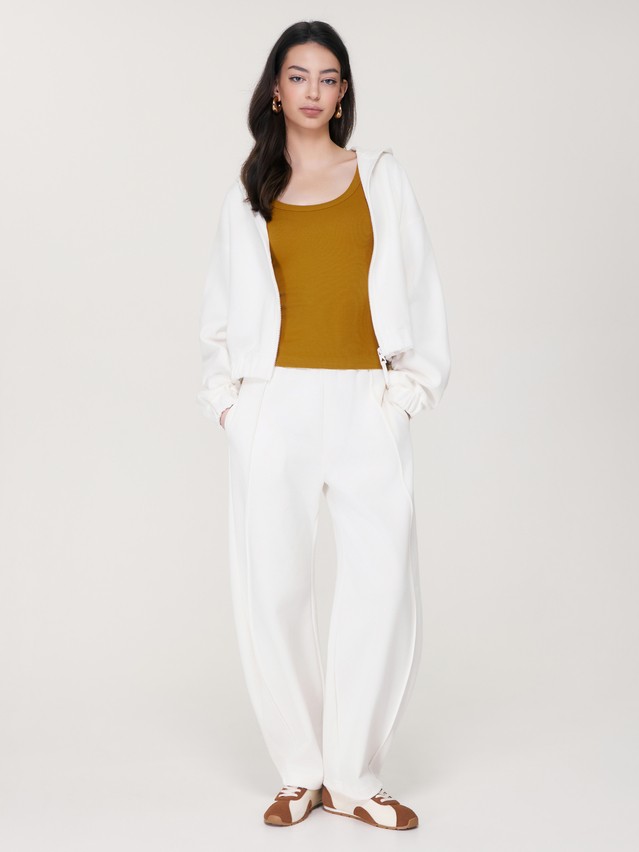 Women's trousers CONTE LBK 3461, s.170-102, ecru - 1