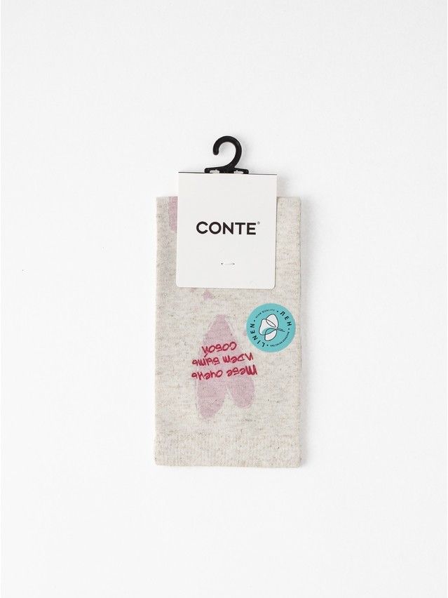 Women's socks CONTE ELEGANT FANTASY, s.23-25, 1143 beige - 5