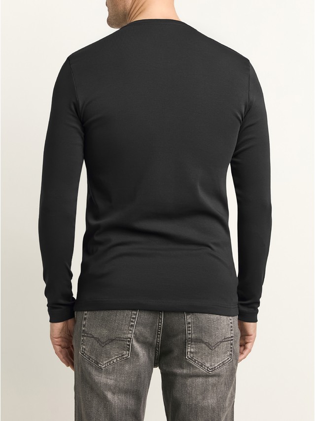 Men's polo neck shirt DIWARI BASIC MEN MD 4032, s.176,182-92, black - 2