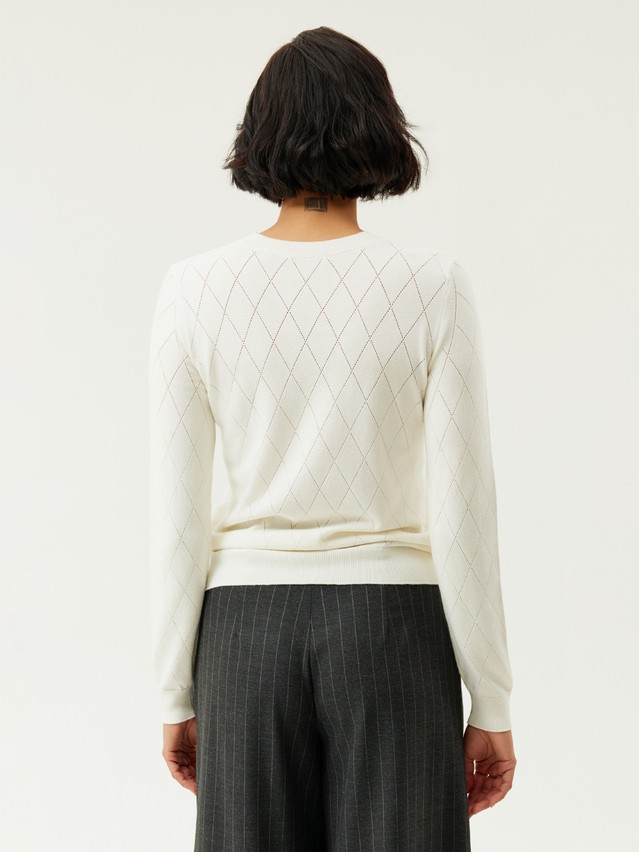 Women's pullover CONTE LDK25161, s.170-84, ecru - 7
