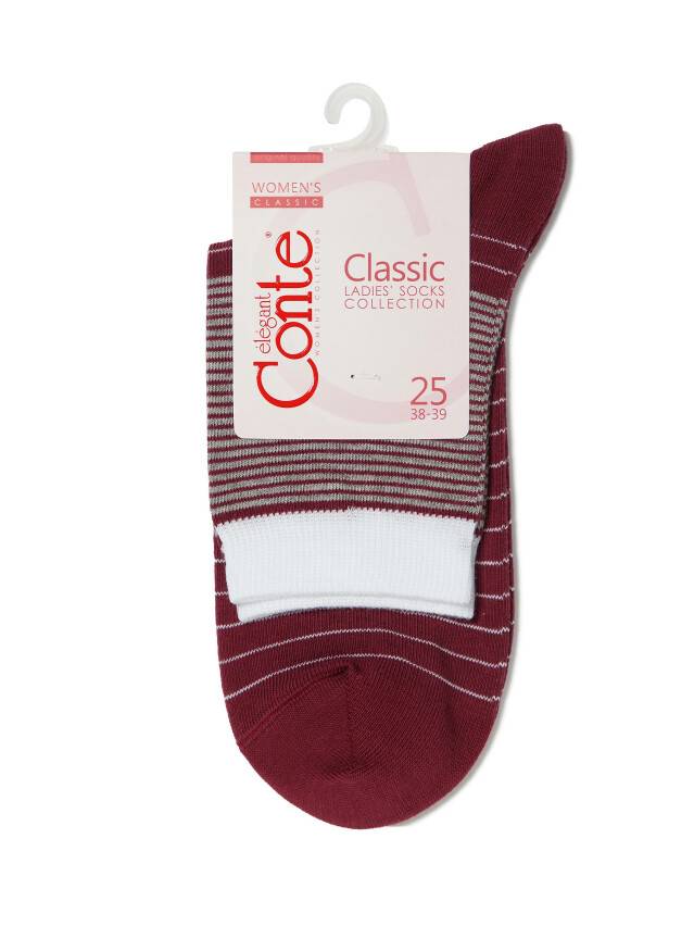 Women's socks CONTE ELEGANT CLASSIC, s.25, 058 mauve - 3