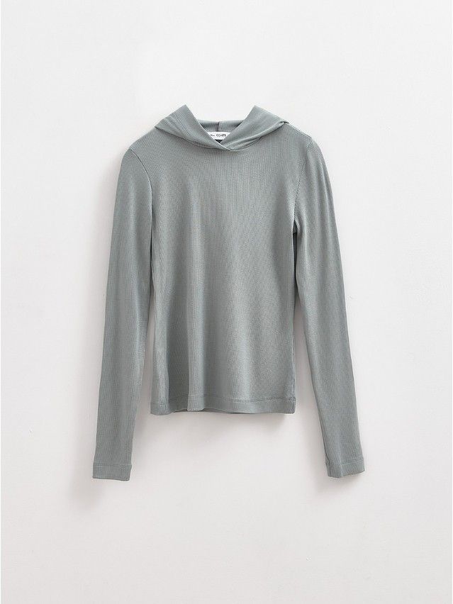 Women's polo neck shirt CONTE ELEGANT LD 2959, s.170-92, alpine frost - 8
