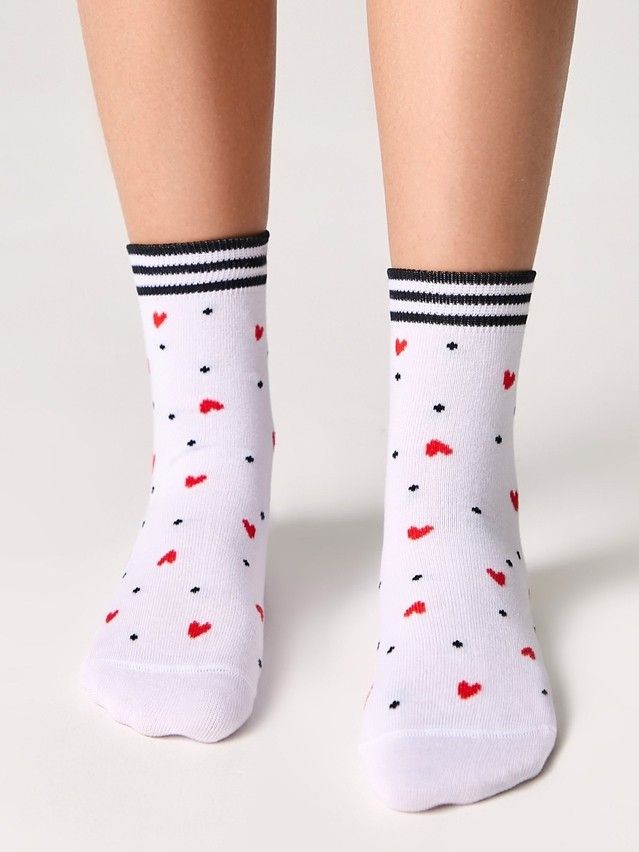 Children's socks TIP-TOP 5С-11SP, s.30-32, 499 white - 1