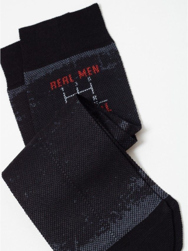 Men's socks DIWARI HAPPY, s.27, 208 black - 3